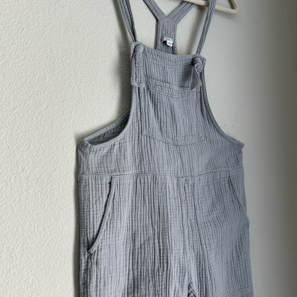 Aerie 100% Cotton Full-length Overall Grey - Picture 2 of 5